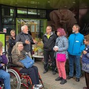 Präsident Daniel begrüsst die Mitglieder FRAGILE