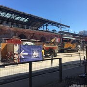 Chantier de la gare de Lausanne