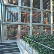 La cour intérieure de la Tour RTS