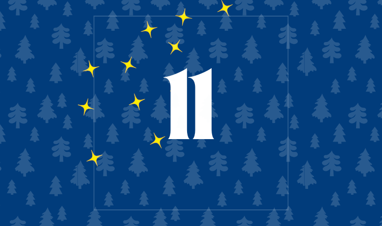 Design mit der Zahl 11